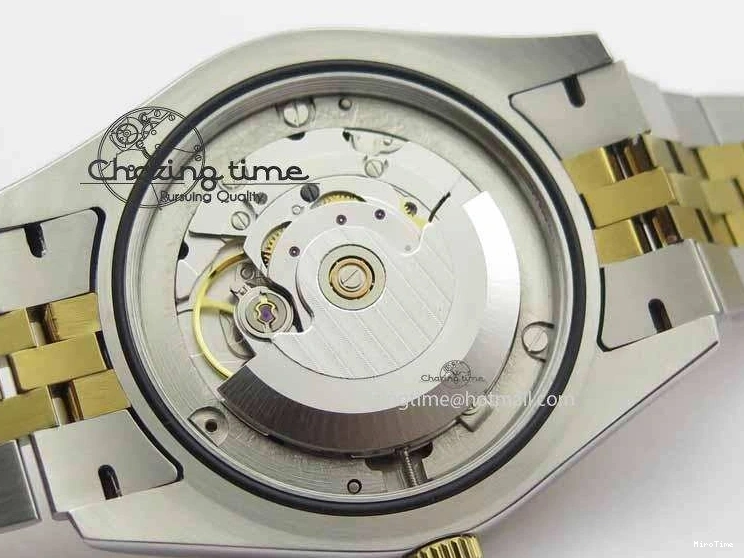 MiroTime 0324 DateJust II 41mm SS YG BP Maker Best Edition Black Roman Dial On Jubilee Bracelet A DailyWear 3665